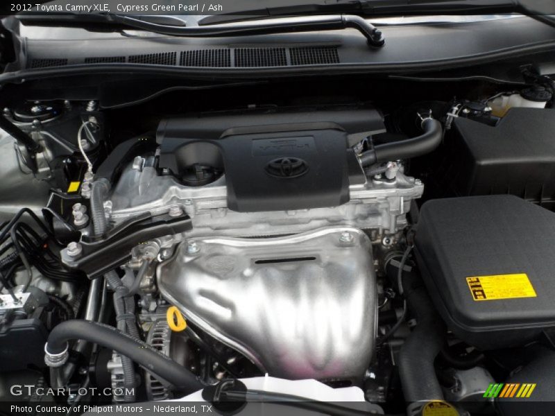 Cypress Green Pearl / Ash 2012 Toyota Camry XLE