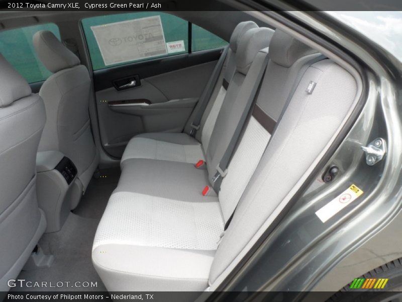 Cypress Green Pearl / Ash 2012 Toyota Camry XLE