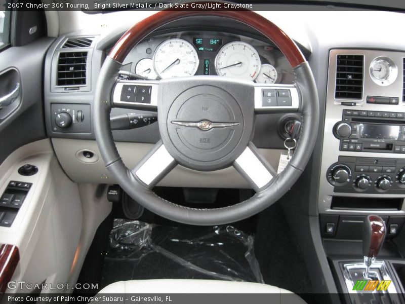 Bright Silver Metallic / Dark Slate Gray/Light Graystone 2007 Chrysler 300 Touring