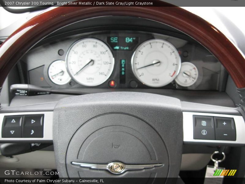 Bright Silver Metallic / Dark Slate Gray/Light Graystone 2007 Chrysler 300 Touring