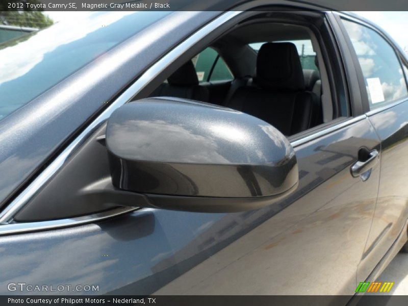 Magnetic Gray Metallic / Black 2012 Toyota Camry SE