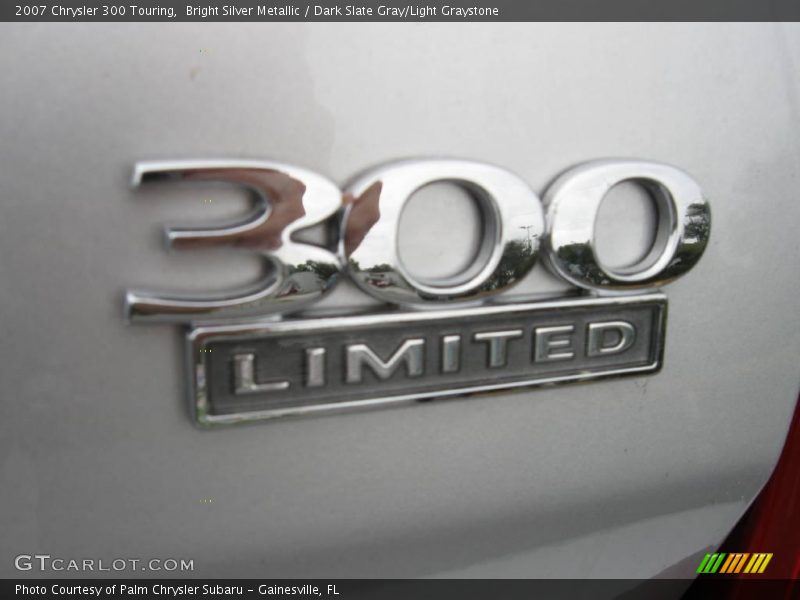 Bright Silver Metallic / Dark Slate Gray/Light Graystone 2007 Chrysler 300 Touring