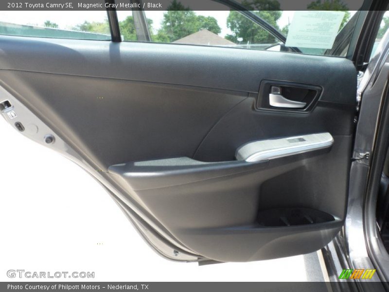 Magnetic Gray Metallic / Black 2012 Toyota Camry SE