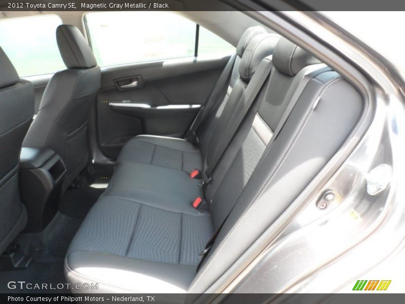Magnetic Gray Metallic / Black 2012 Toyota Camry SE