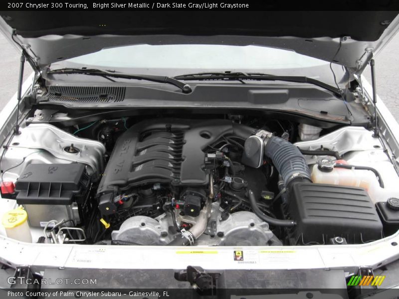 Bright Silver Metallic / Dark Slate Gray/Light Graystone 2007 Chrysler 300 Touring