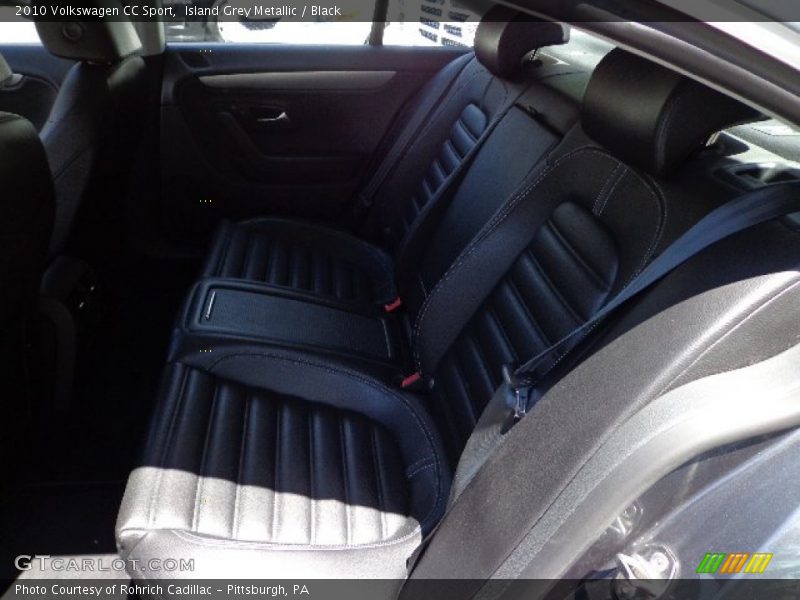 Island Grey Metallic / Black 2010 Volkswagen CC Sport