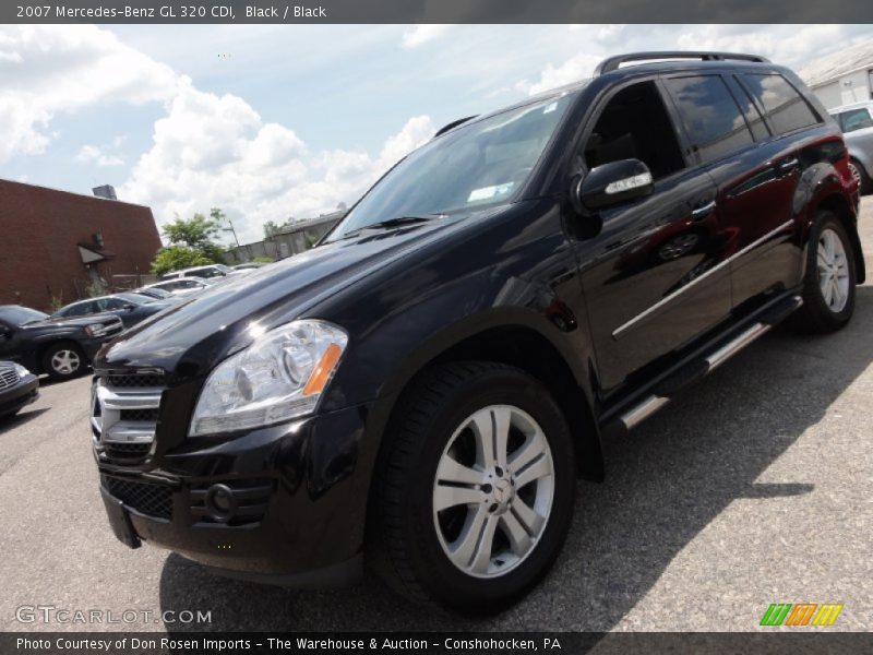 Black / Black 2007 Mercedes-Benz GL 320 CDI