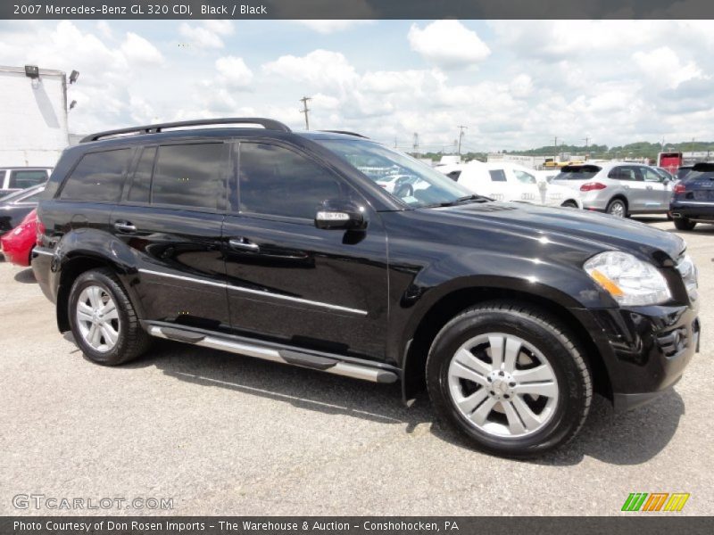 Black / Black 2007 Mercedes-Benz GL 320 CDI