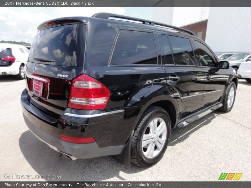 Black / Black 2007 Mercedes-Benz GL 320 CDI