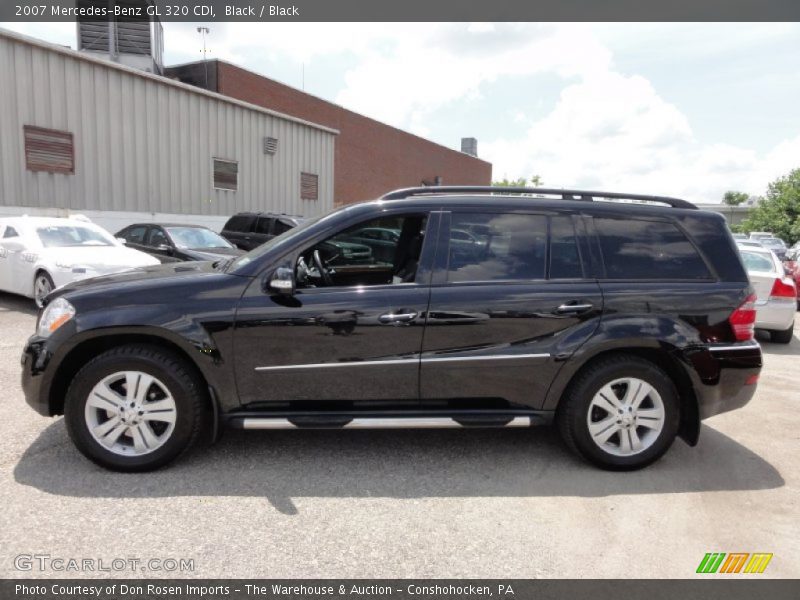 Black / Black 2007 Mercedes-Benz GL 320 CDI
