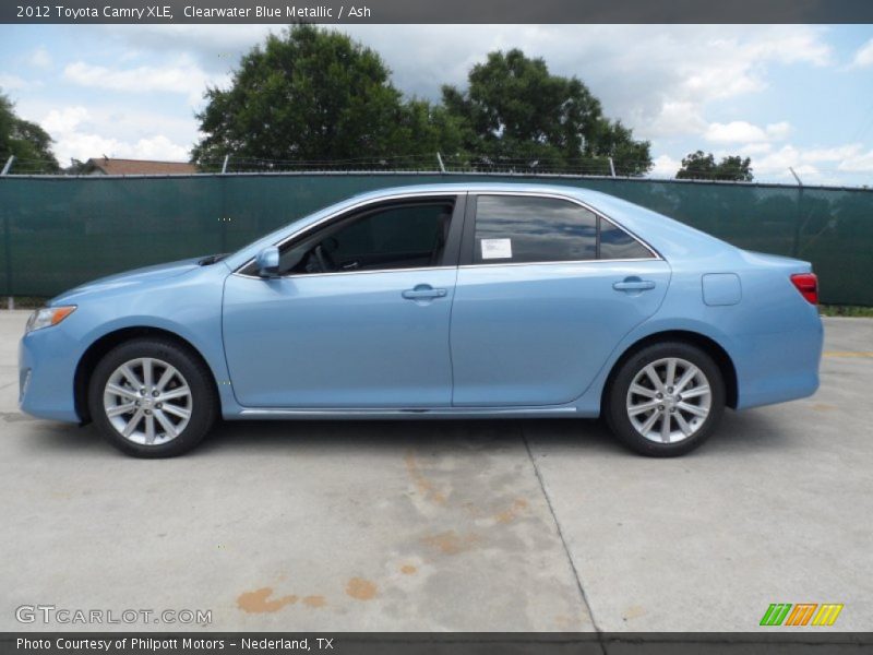  2012 Camry XLE Clearwater Blue Metallic