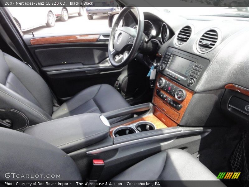 Black / Black 2007 Mercedes-Benz GL 320 CDI