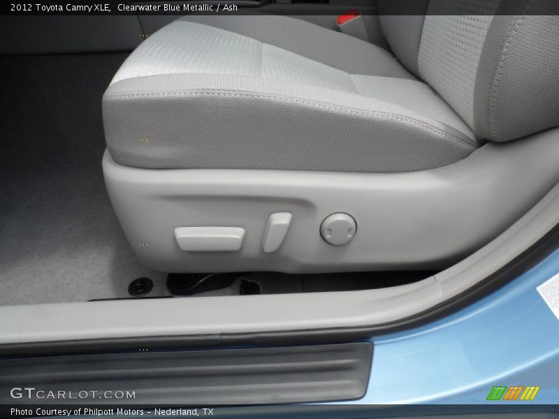 Front Seat of 2012 Camry XLE