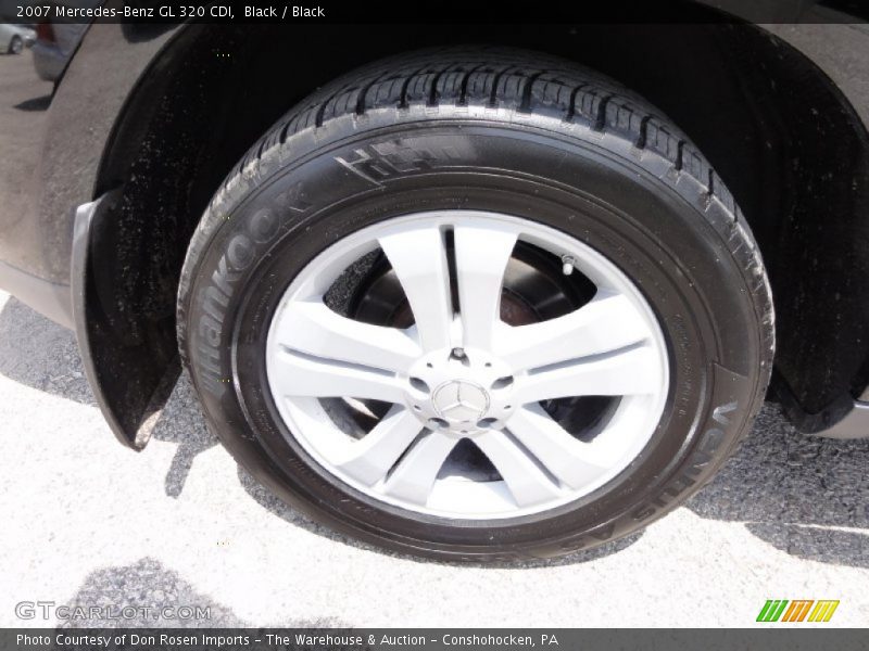 Black / Black 2007 Mercedes-Benz GL 320 CDI