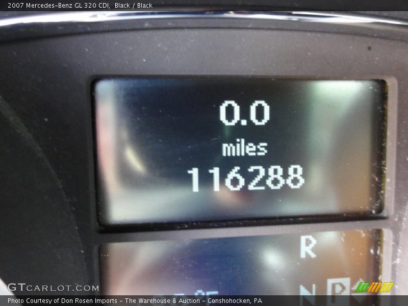 Black / Black 2007 Mercedes-Benz GL 320 CDI
