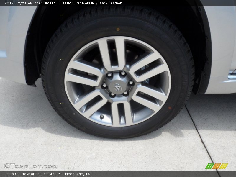 Classic Silver Metallic / Black Leather 2012 Toyota 4Runner Limited