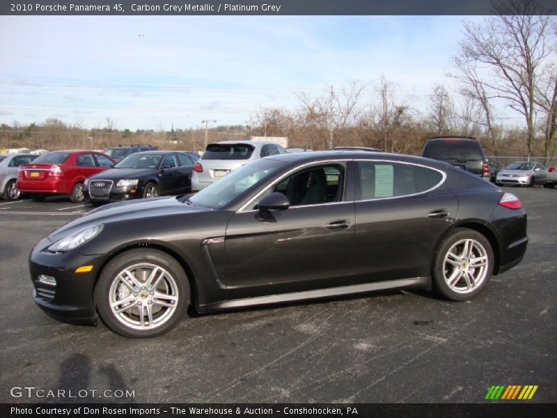 Carbon Grey Metallic / Platinum Grey 2010 Porsche Panamera 4S
