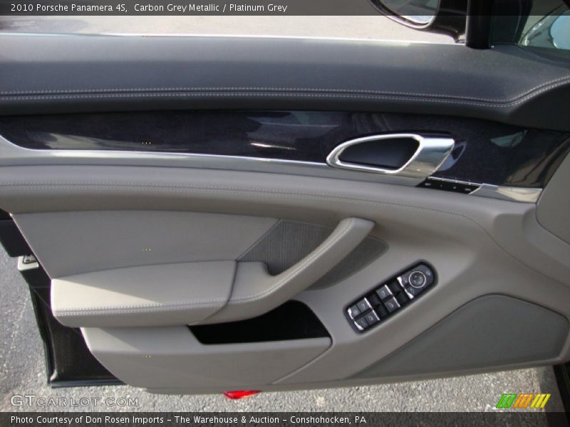 Carbon Grey Metallic / Platinum Grey 2010 Porsche Panamera 4S