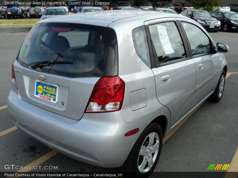 Cosmic Silver / Charcoal 2006 Chevrolet Aveo LS Hatchback