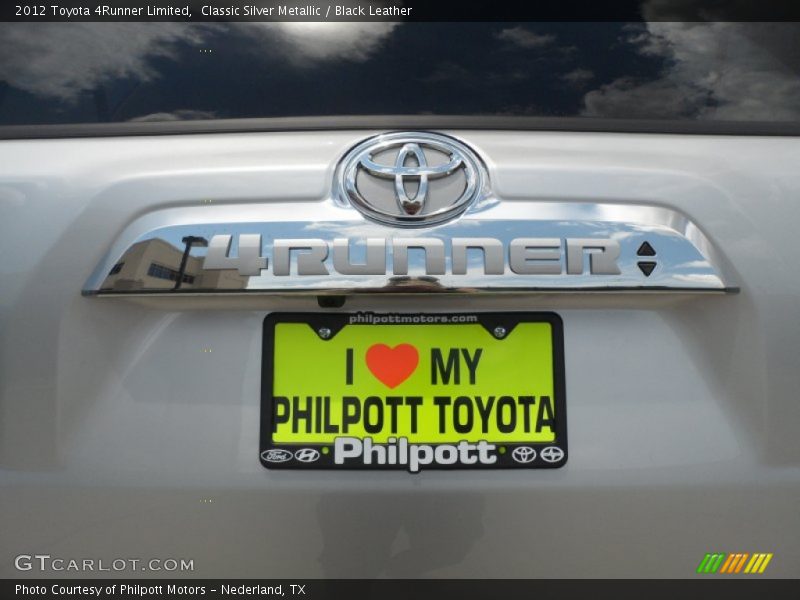 Classic Silver Metallic / Black Leather 2012 Toyota 4Runner Limited