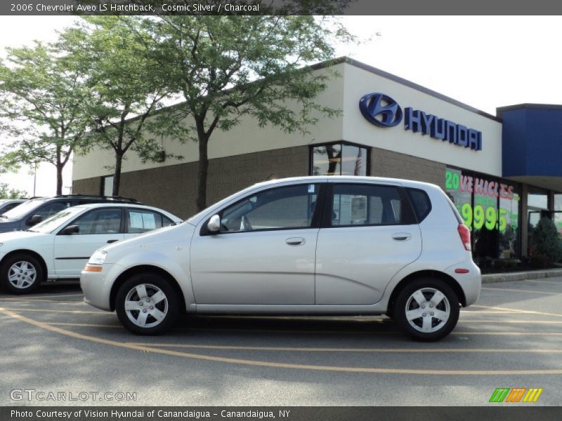 Cosmic Silver / Charcoal 2006 Chevrolet Aveo LS Hatchback