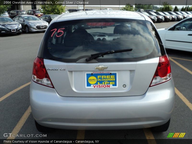 Cosmic Silver / Charcoal 2006 Chevrolet Aveo LS Hatchback