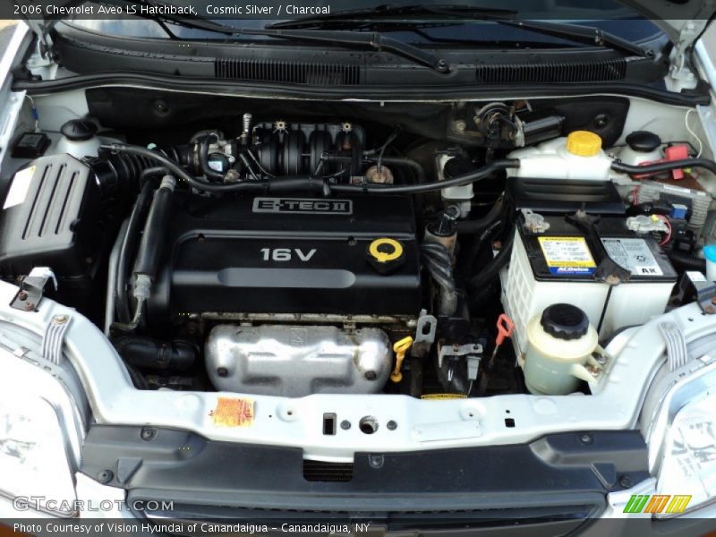 Cosmic Silver / Charcoal 2006 Chevrolet Aveo LS Hatchback