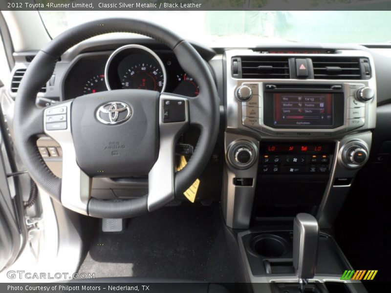 Classic Silver Metallic / Black Leather 2012 Toyota 4Runner Limited