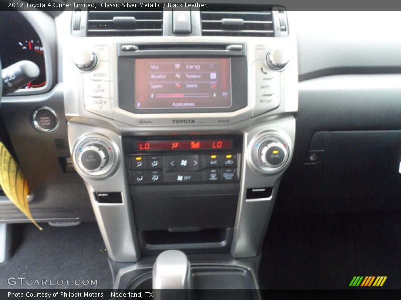Classic Silver Metallic / Black Leather 2012 Toyota 4Runner Limited