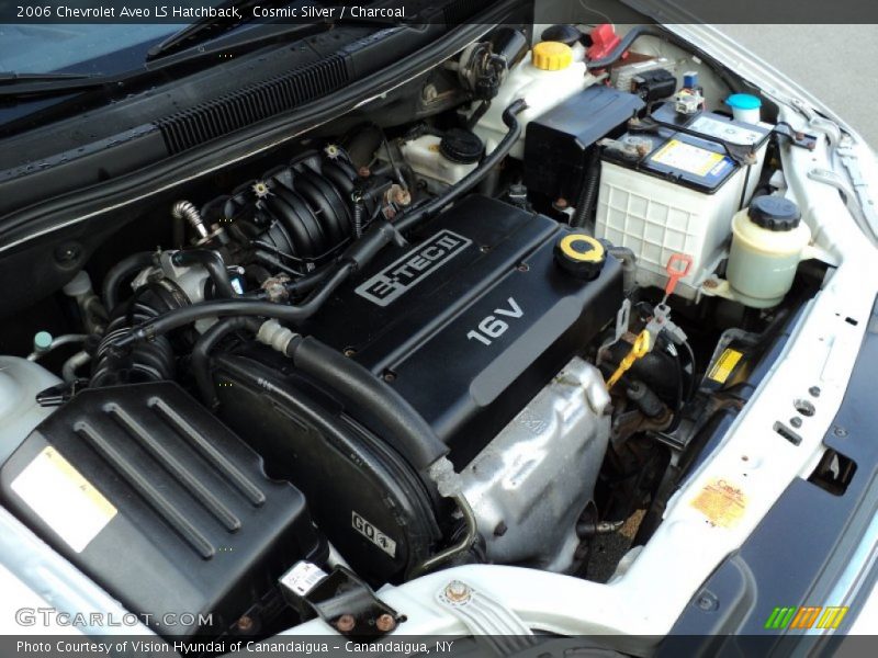 Cosmic Silver / Charcoal 2006 Chevrolet Aveo LS Hatchback