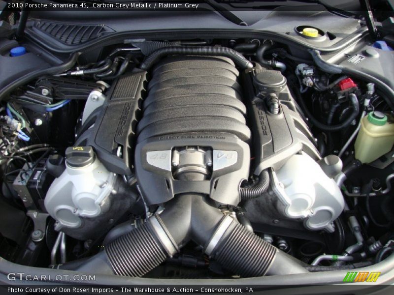 Carbon Grey Metallic / Platinum Grey 2010 Porsche Panamera 4S