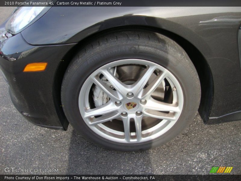 Carbon Grey Metallic / Platinum Grey 2010 Porsche Panamera 4S