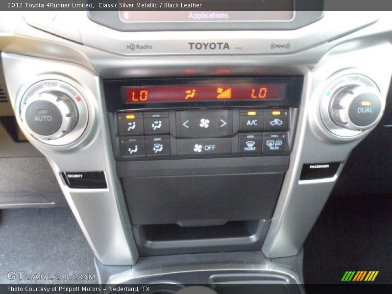 Classic Silver Metallic / Black Leather 2012 Toyota 4Runner Limited