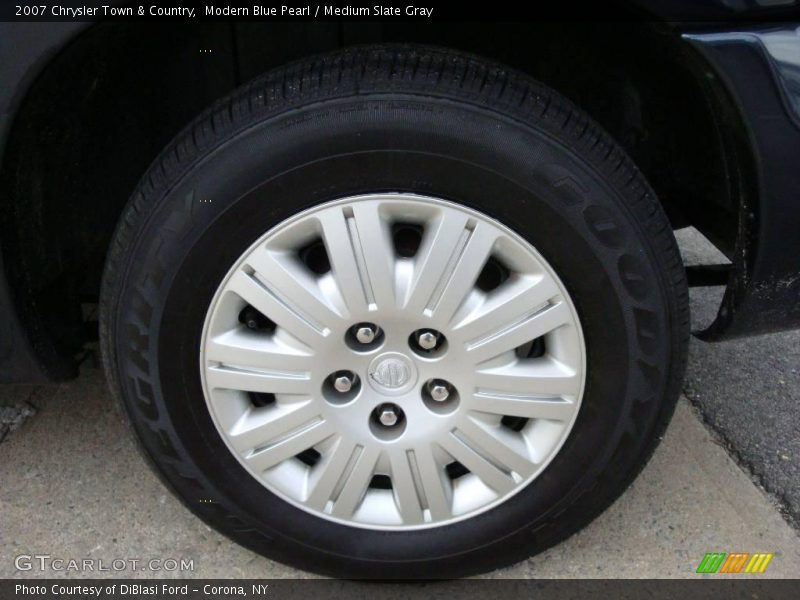 Modern Blue Pearl / Medium Slate Gray 2007 Chrysler Town & Country