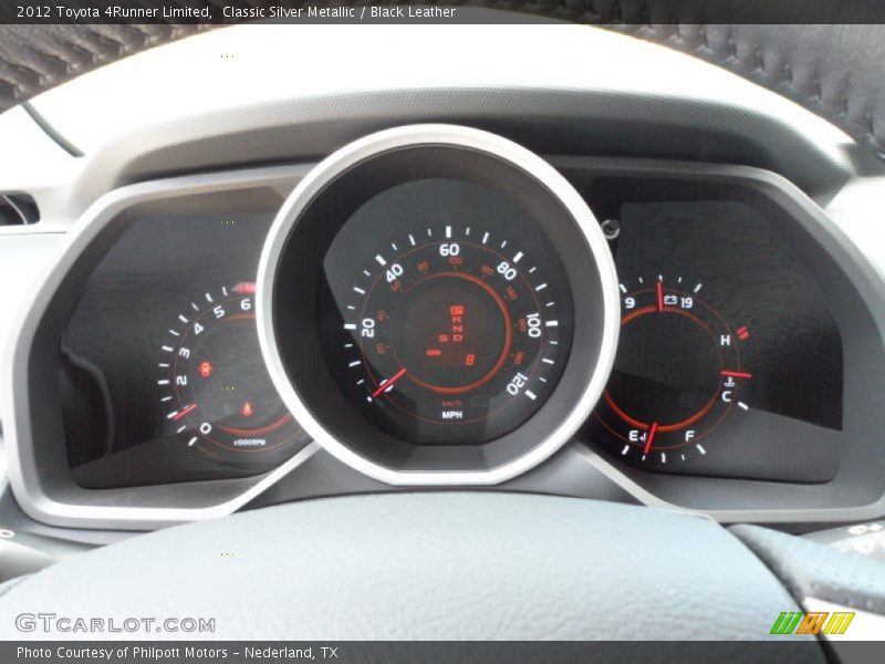 Classic Silver Metallic / Black Leather 2012 Toyota 4Runner Limited