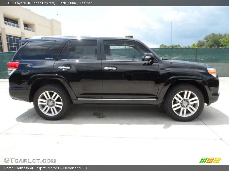 Black / Black Leather 2012 Toyota 4Runner Limited