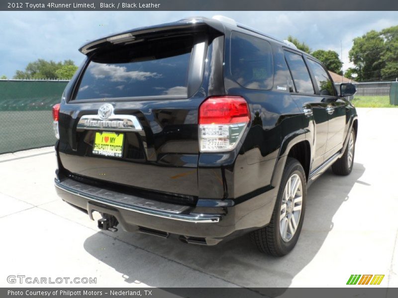 Black / Black Leather 2012 Toyota 4Runner Limited
