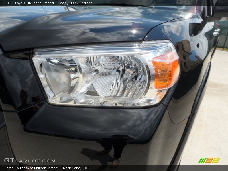 Black / Black Leather 2012 Toyota 4Runner Limited