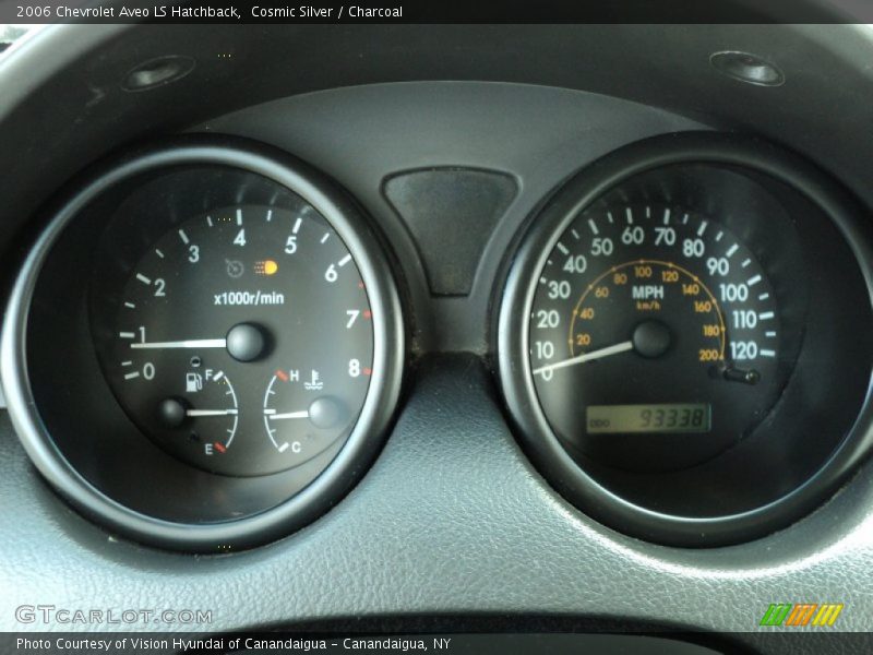 Cosmic Silver / Charcoal 2006 Chevrolet Aveo LS Hatchback
