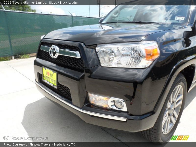 Black / Black Leather 2012 Toyota 4Runner Limited
