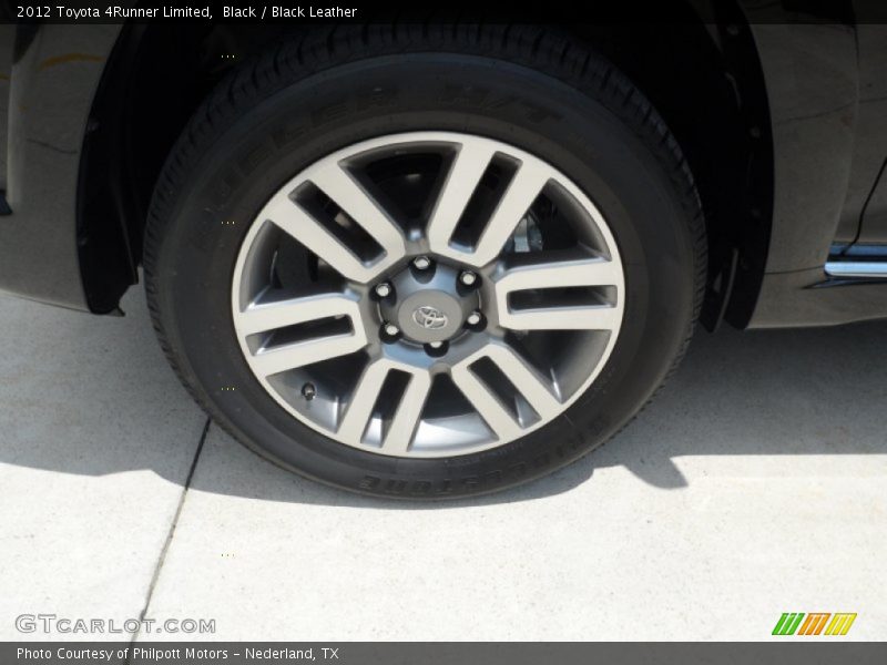 Black / Black Leather 2012 Toyota 4Runner Limited