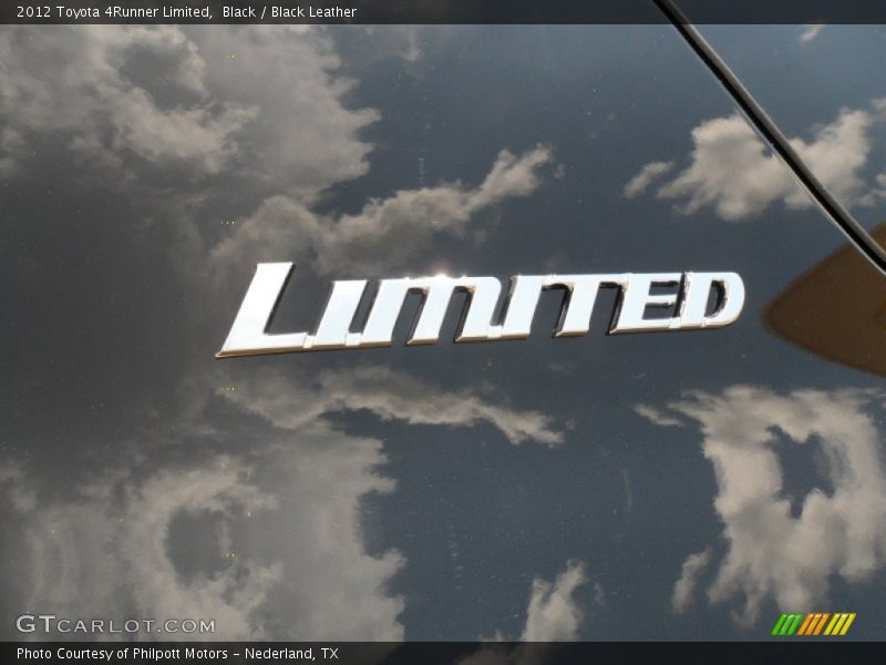 Black / Black Leather 2012 Toyota 4Runner Limited
