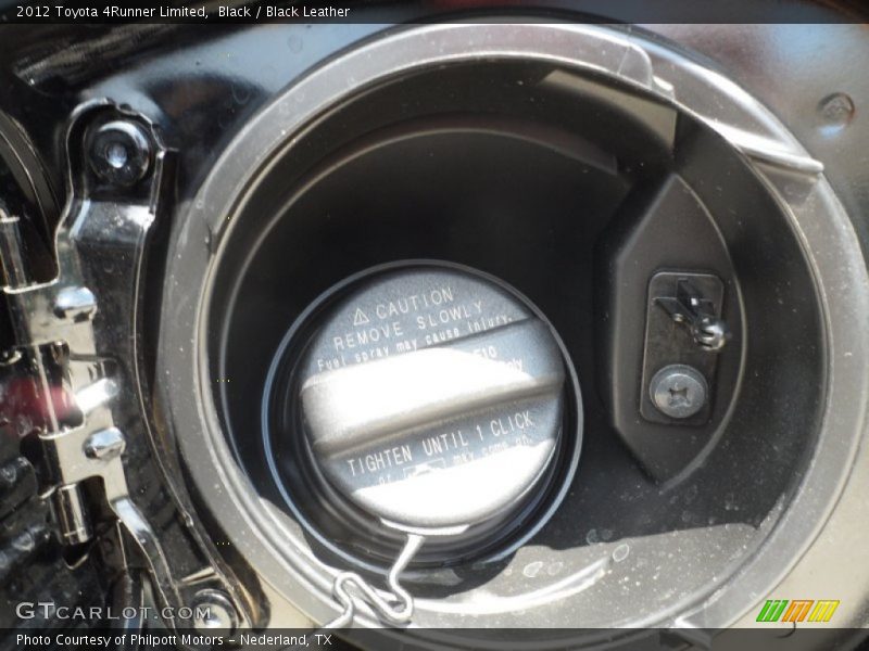 Black / Black Leather 2012 Toyota 4Runner Limited