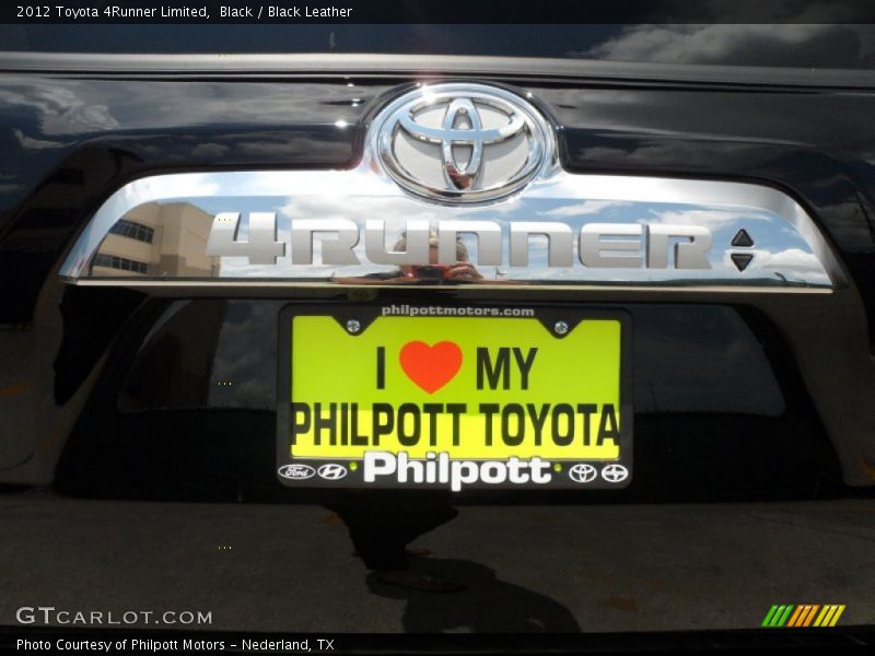 Black / Black Leather 2012 Toyota 4Runner Limited