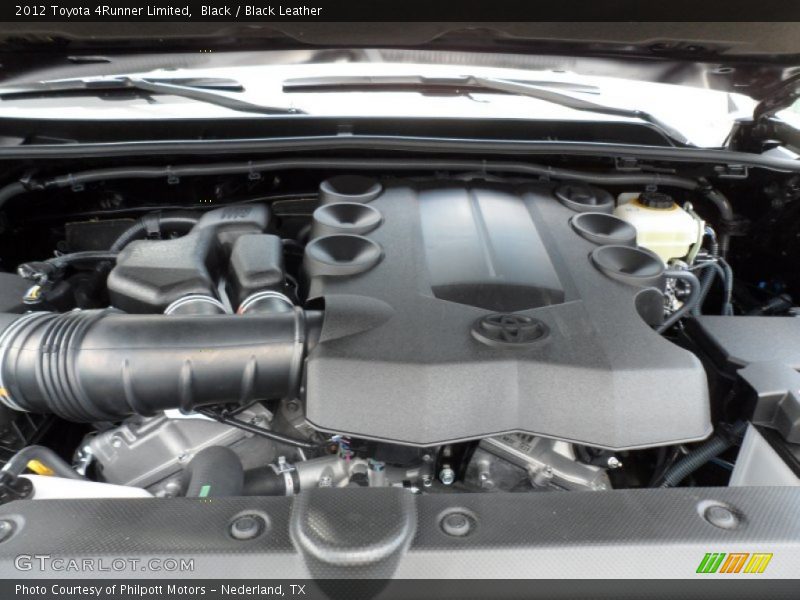 Black / Black Leather 2012 Toyota 4Runner Limited