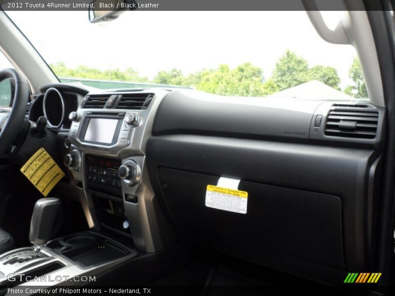 Black / Black Leather 2012 Toyota 4Runner Limited