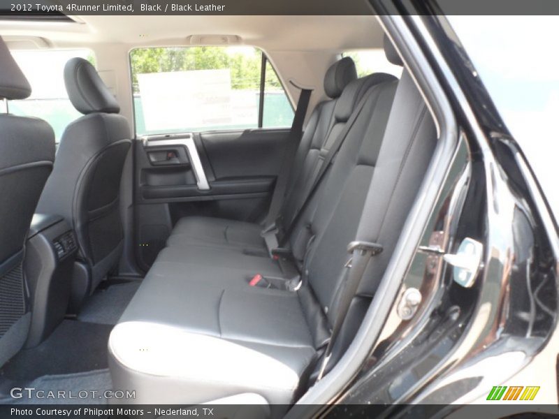 Black / Black Leather 2012 Toyota 4Runner Limited