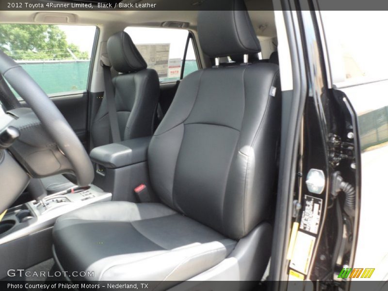 Black / Black Leather 2012 Toyota 4Runner Limited