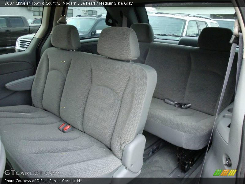 Modern Blue Pearl / Medium Slate Gray 2007 Chrysler Town & Country