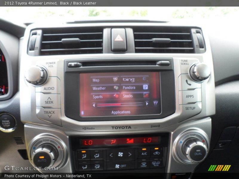 Black / Black Leather 2012 Toyota 4Runner Limited